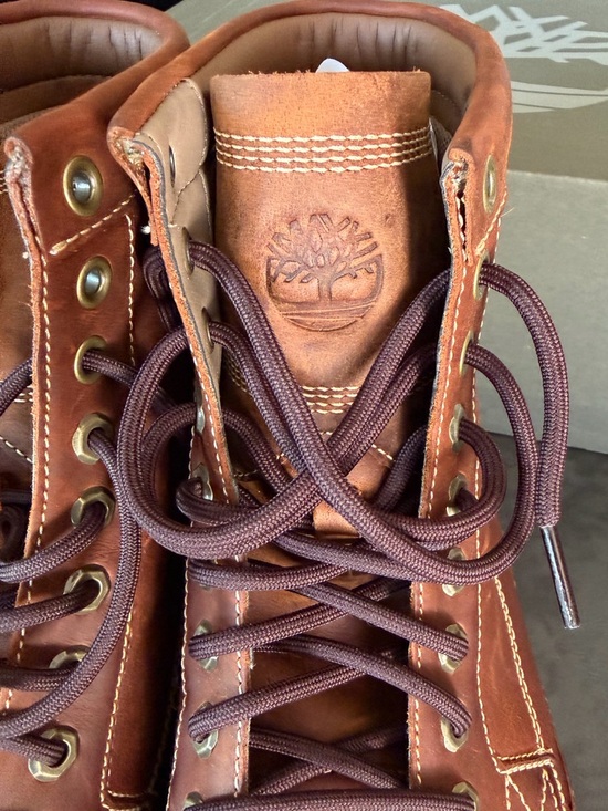 Timberland Originals 6-Inch Boot Medium Brown Nubuck TB015551 NIB Size 12